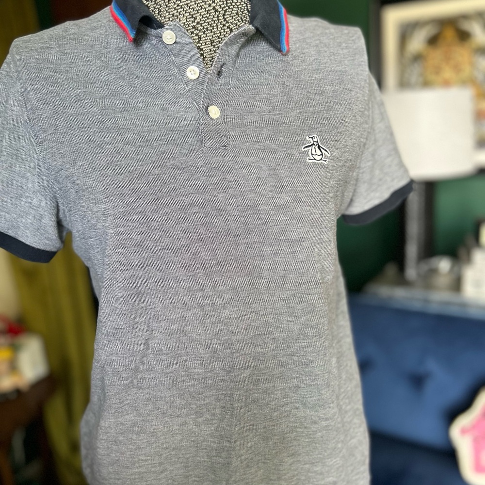 Original Penguin Polo Shirt with Embroidered Logo